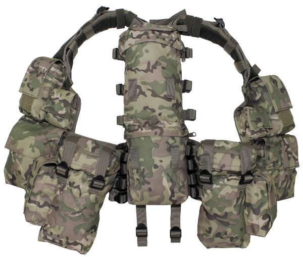 Tactical Weste mit vielen Taschen operation-camo