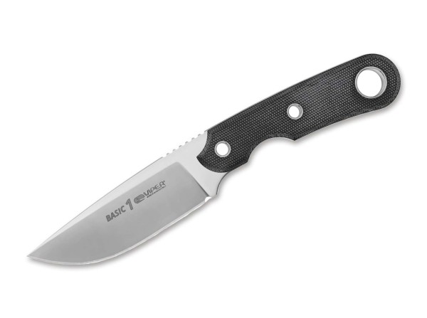 Viper Basic 1 MagnaCut Micarta Black Feststehendes Messer schwarz