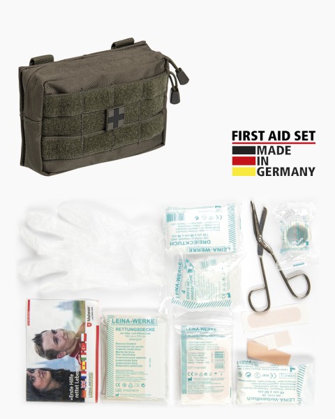 Mil-Tec First Aid Set 'Leina' Pro.25-Tlg.Sm Oliv
