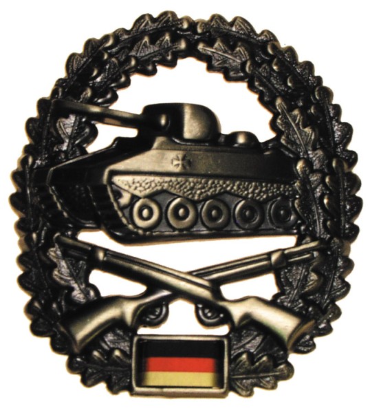 BW Barettabzeichen Panzergrenadier Metall