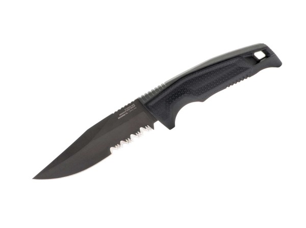 SOG Recondo FX Black Partially Serrated Feststehendes Messer schwarz