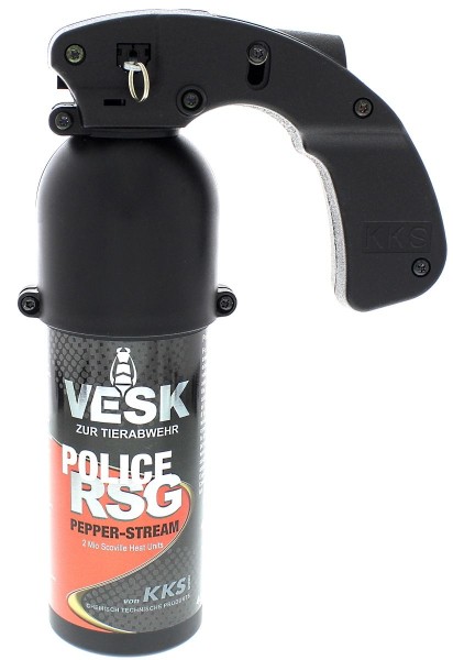 Pfefferspray VESK RSG-POLICE 400 ml Weitstrahl