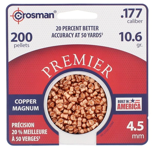 Crosman Copper Magnum Diabolos 4,5 mm 200 Stück