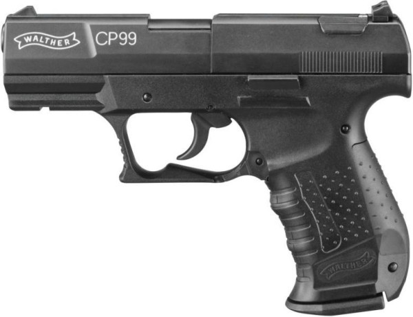 Walther CP99 CO2 Luftpistole 4,5 mm Diabolo brüniert