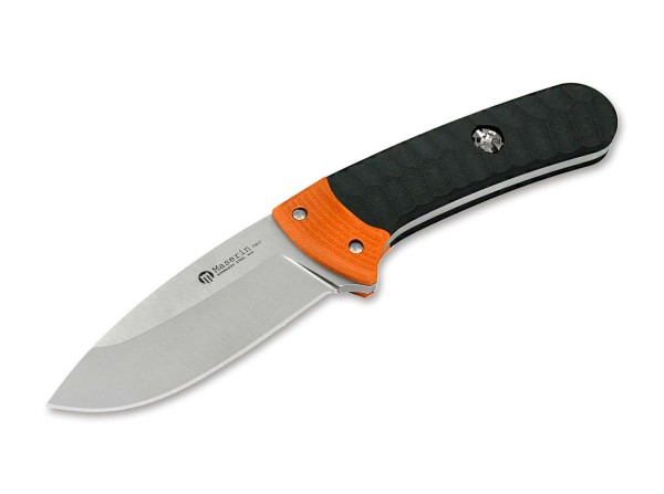 Maserin SAX Knife G10 Orange Black Feststehendes Messer mehrfarbig