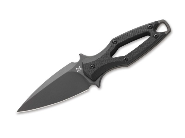 Fox Knives Aka G10 Black DP Feststehendes Messer schwarz