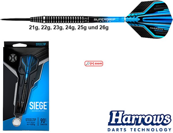 HARROWS Siege Steeldarts