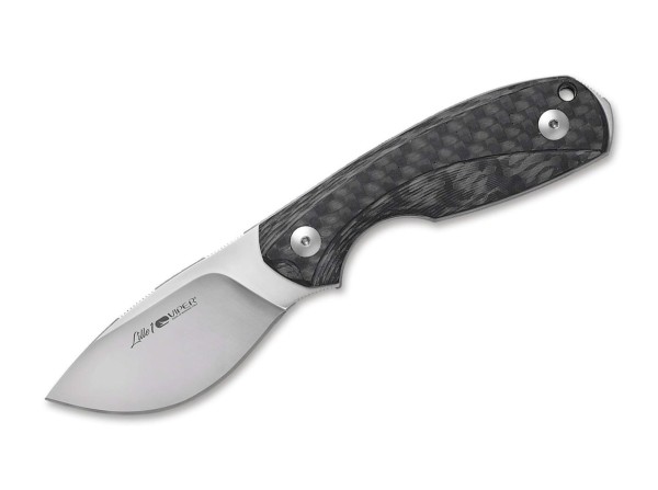 Viper Lille 1 CF Satin Feststehendes Messer schwarz