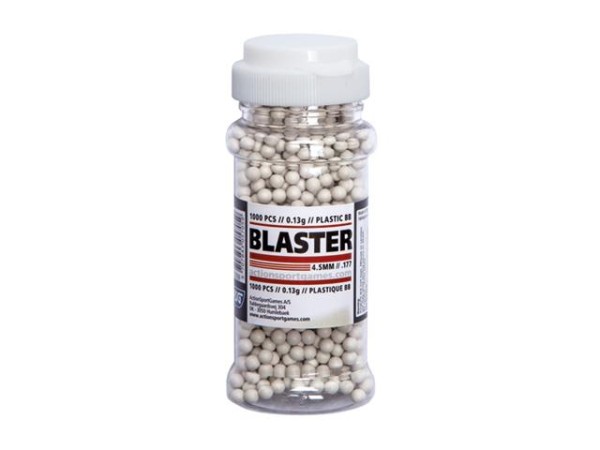 ASG Blaster Kunststoff Rundkugeln 4,5 mm 1000 Stück grau
