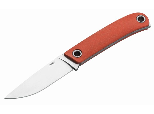 Manly Patriot RWL34 G10 Orange Feststehendes Messer orange