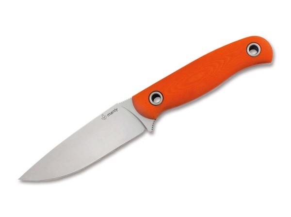 Manly Crafter RWL 34 G10 Orange Feststehendes Messer orange