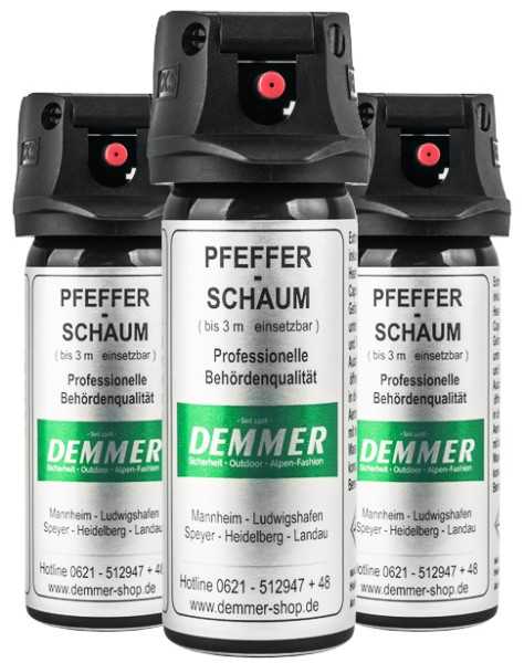 Demmer Pfefferspray Schaum - Kaufe 3 und spare!