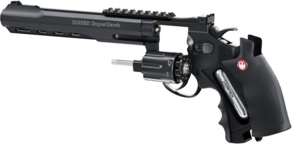 Ruger Superhawk Softair Revolver 8" 6 mm BB schwarz