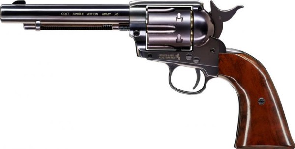 Colt Single Action Army 45 CO2 Revolver 4,5 mm BB Blue Finish