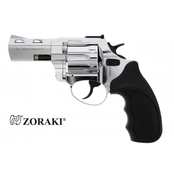 Zoraki R2 Schreckschuss Revolver 9 mm R.K. 3" chrom