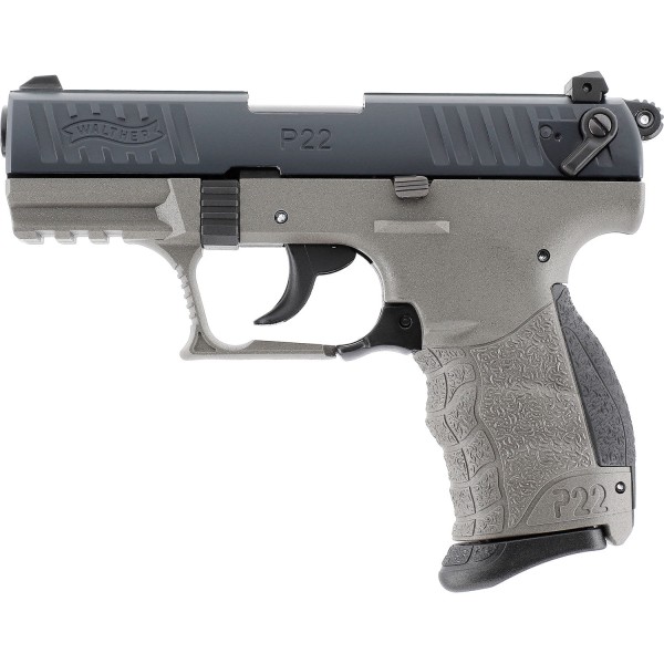 Walther P22Q Schreckschuss Pistole 9 mm P.A.K. Meteor Gray