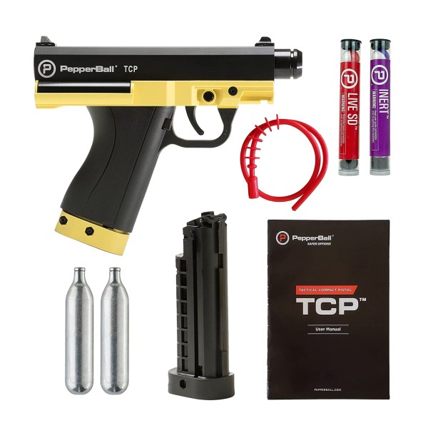 PepperBall TCP Home Defense Kit Ram Pistole cal.68 - gelb