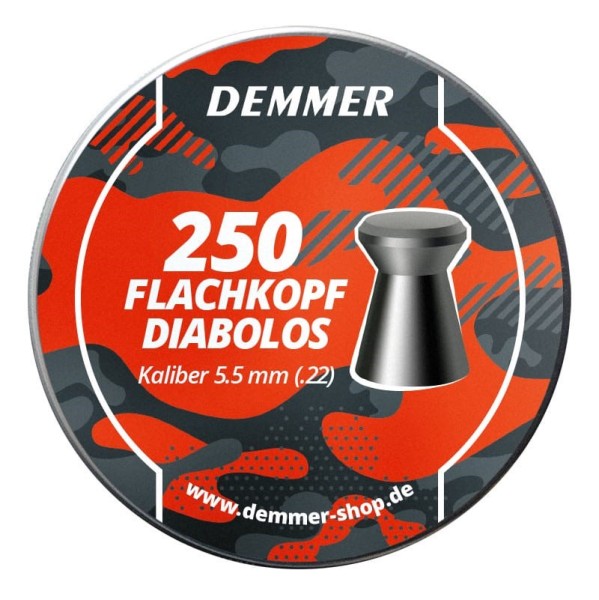 Demmer Flachkopf Diabolos 5,5 mm 250 Stück