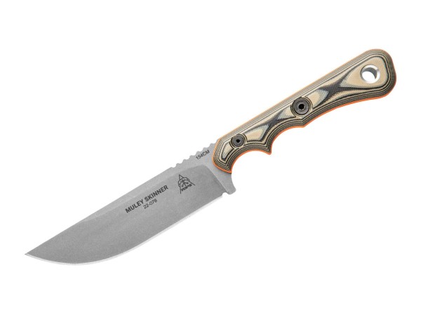 TOPS Knives Muley Skinner Tan Black G10 Feststehendes Messer mehrfarbig