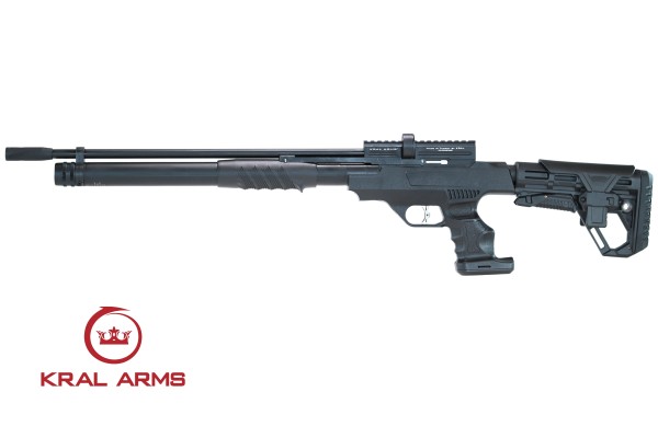 Kral Arms Puchner Serie RAMBO Pressluftgewehr Vorderschaftrepetierer in 4,5 mm oder 5,5 mm Diabolo D