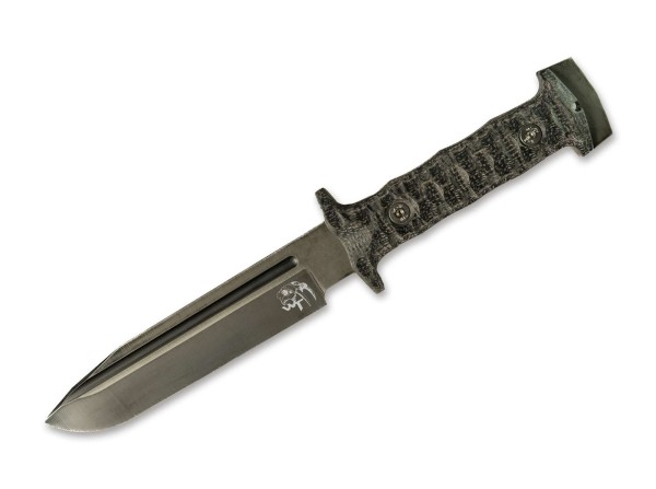 Wander Tactical Centuria Black Feststehendes Messer schwarz