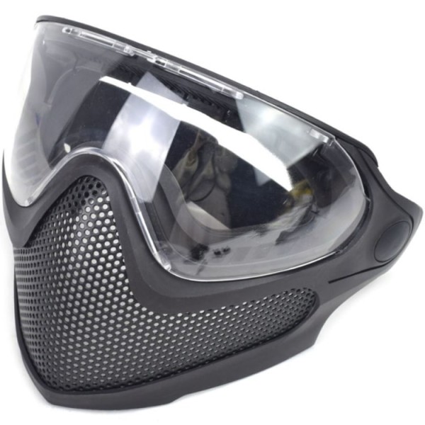 Airsoft Pilot Mesh Maske (schwarz)