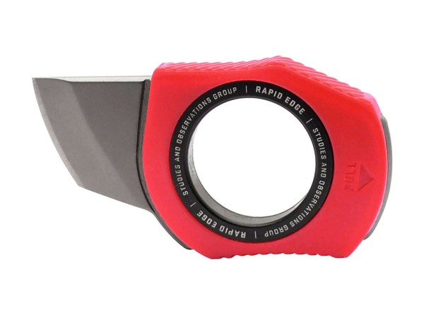 SOG Rapid Red Feststehendes Messer rot