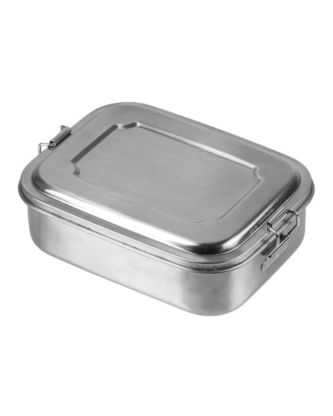 Mil-Tec Lunchbox Stainless Steel 18X14X6,5Cm