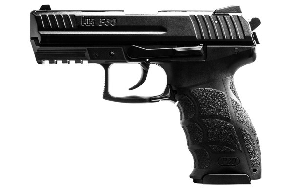 Heckler & Koch P30 Schreckschuss Pistole 9 mm P.A.K. schwarz + 50 Demmer Platzpatronen