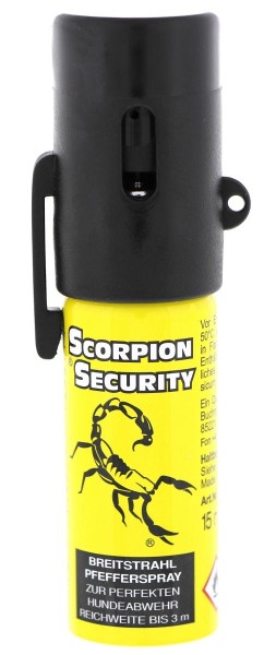 Pfefferspray Scorpion 15 ml Breitstrahl
