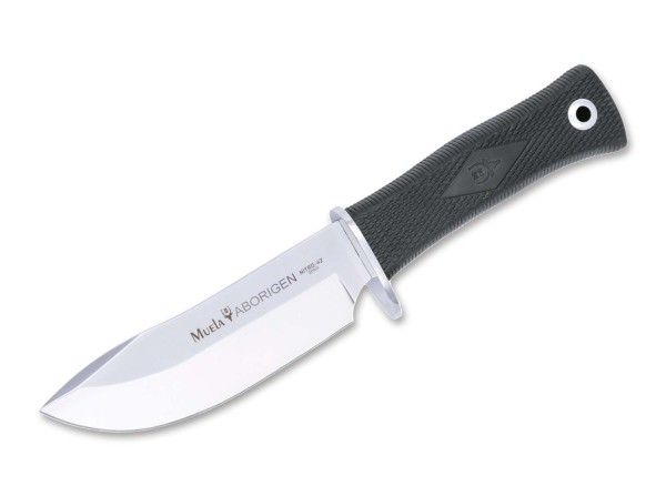 Muela Aborigen-13G Feststehendes Messer schwarz