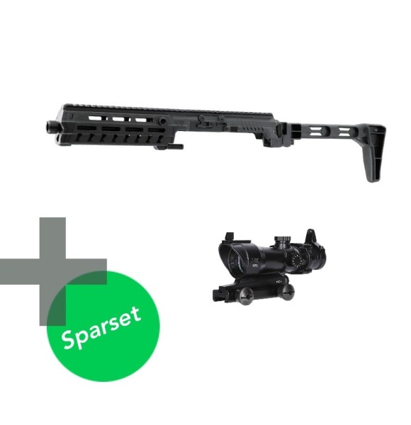 T4E Carbine Conversion Kit für HDR 50, TR 50 inkl. Red Dot