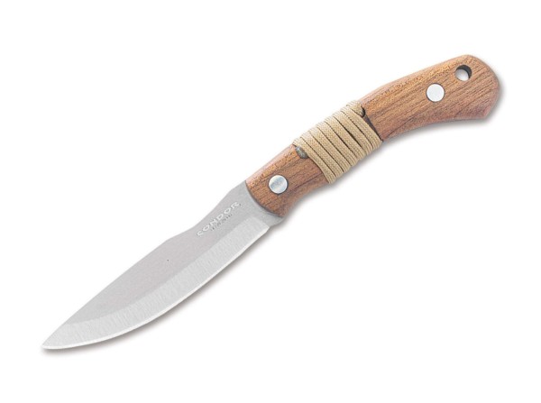 Condor Mountaineer Trail Hunter Knife Feststehendes Messer braun