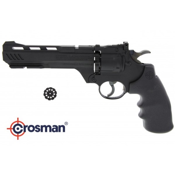 Crosman Mod. Vigilante CO2 Revolver 4, 5 mm Diabolo/BB schwarz