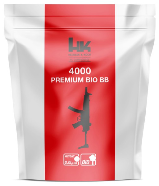 Heckler & Koch Premium Bio BBs 4000 Stück 0,25g