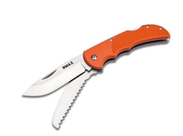 DMAX Hunting Pocket Knife Duo Taschenmesser orange