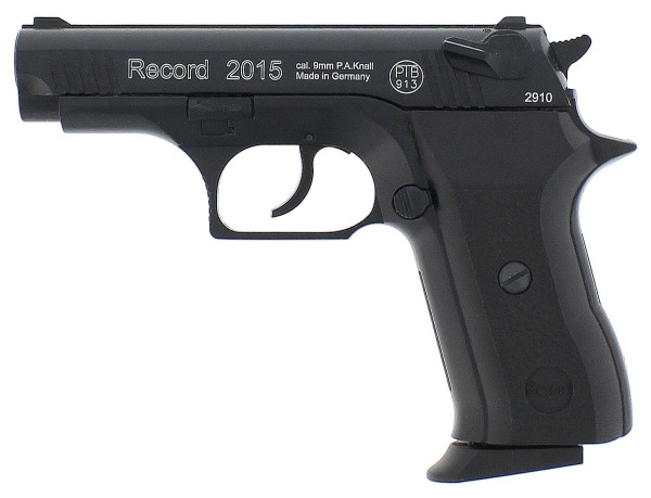 RECORD Modell 2015 Schreckschuss Pistole 9 mm P.A.K schwarz