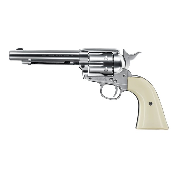 Colt Single Action Army 45 CO2 Revolver 4,5 mm BB Nickel Finish