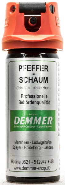 Demmer Pfefferspray Schaum Direktstrahl 50 ml
