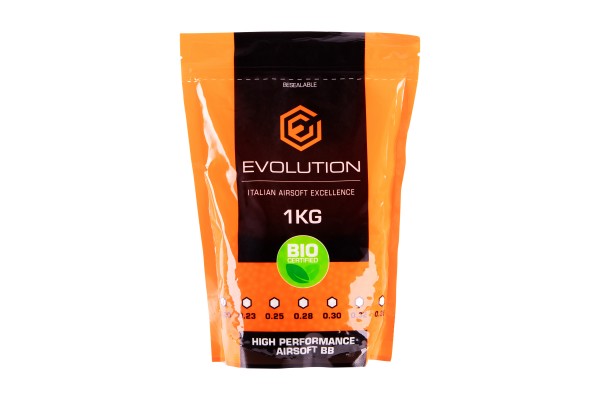 Evolution High Performance Airsoft BIO BBs 6 mm 0,20 g 5.000 Stück