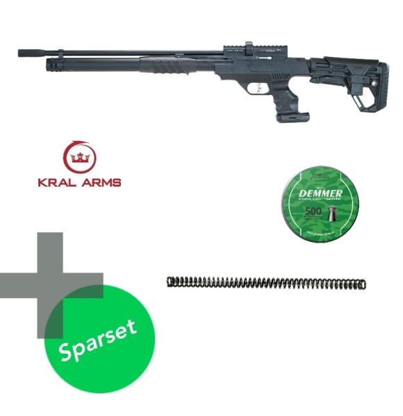 Kral Arms Puchner Serie RAMBO Vorderschaftrepetierer inkl. Diabolos und Exportfeder