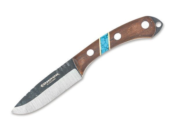 Condor Blue River Neck Knife Feststehendes Messer braun