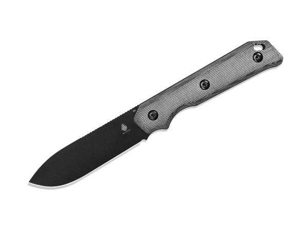 Kizer Begleiter D2 Fixed Micarta Black Feststehendes Messer schwarz