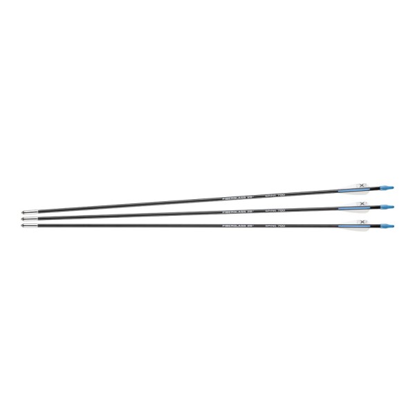 NXG Youth Fiberglass Arrows 28 Zoll, Spine 700, 3 Stk.