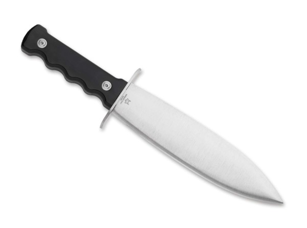 Fox Knives Billao Buffalo Horn Feststehendes Messer schwarz