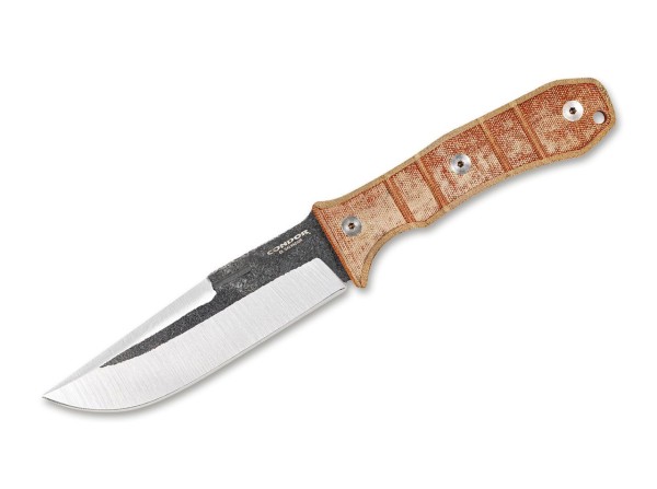 Condor Chute Knife Feststehendes Messer braun