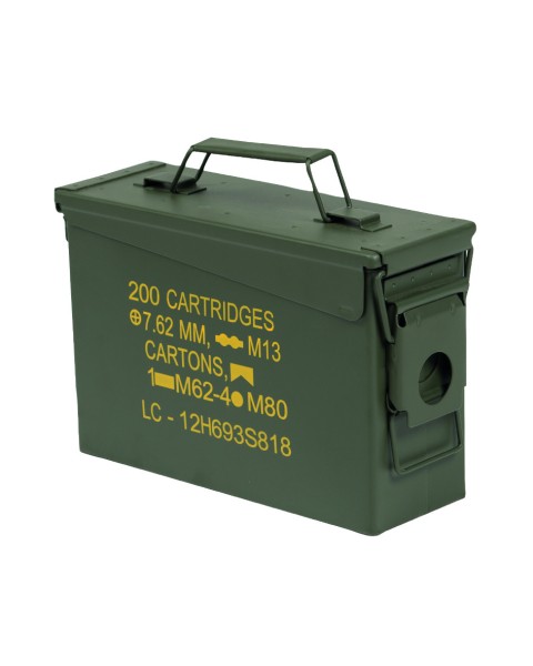 Mil-Tec Us Ammo Box Steel M19A1 Cal.30 Oliv