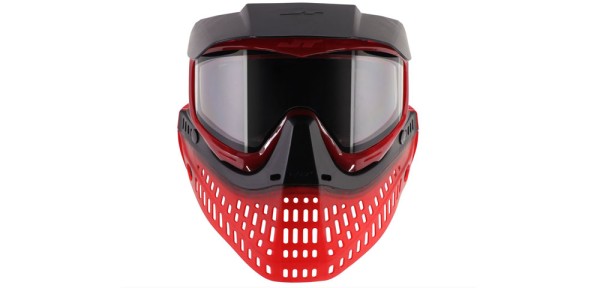 Paintball Maske JT Proflex Spectra Thermal LE Ice Red mit Clear Thermalglas