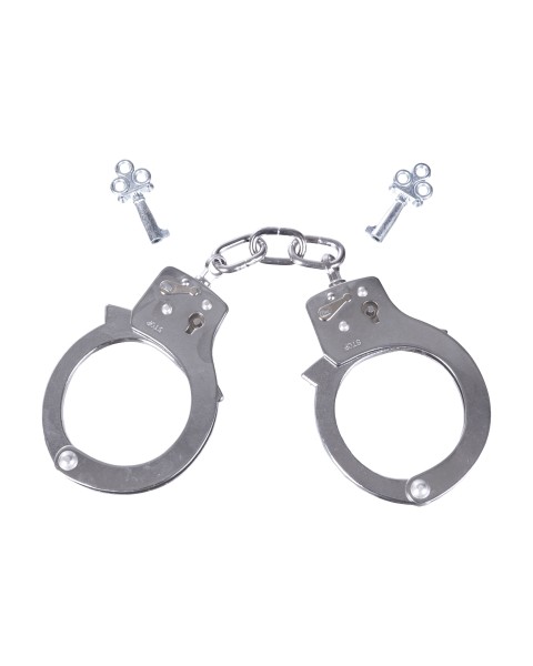 Mil-Tec Hand Cuffs Single Lock Vernickelt O.Gew.Ag