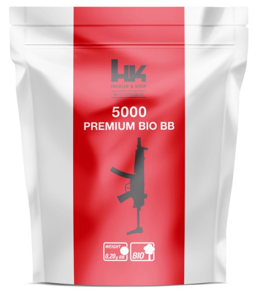 Heckler & Koch Premium Bio BBs 5000 Stück 0,20g